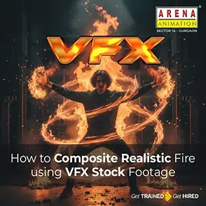 How to Composite Realistic Fire Using VFX Stock Footage
